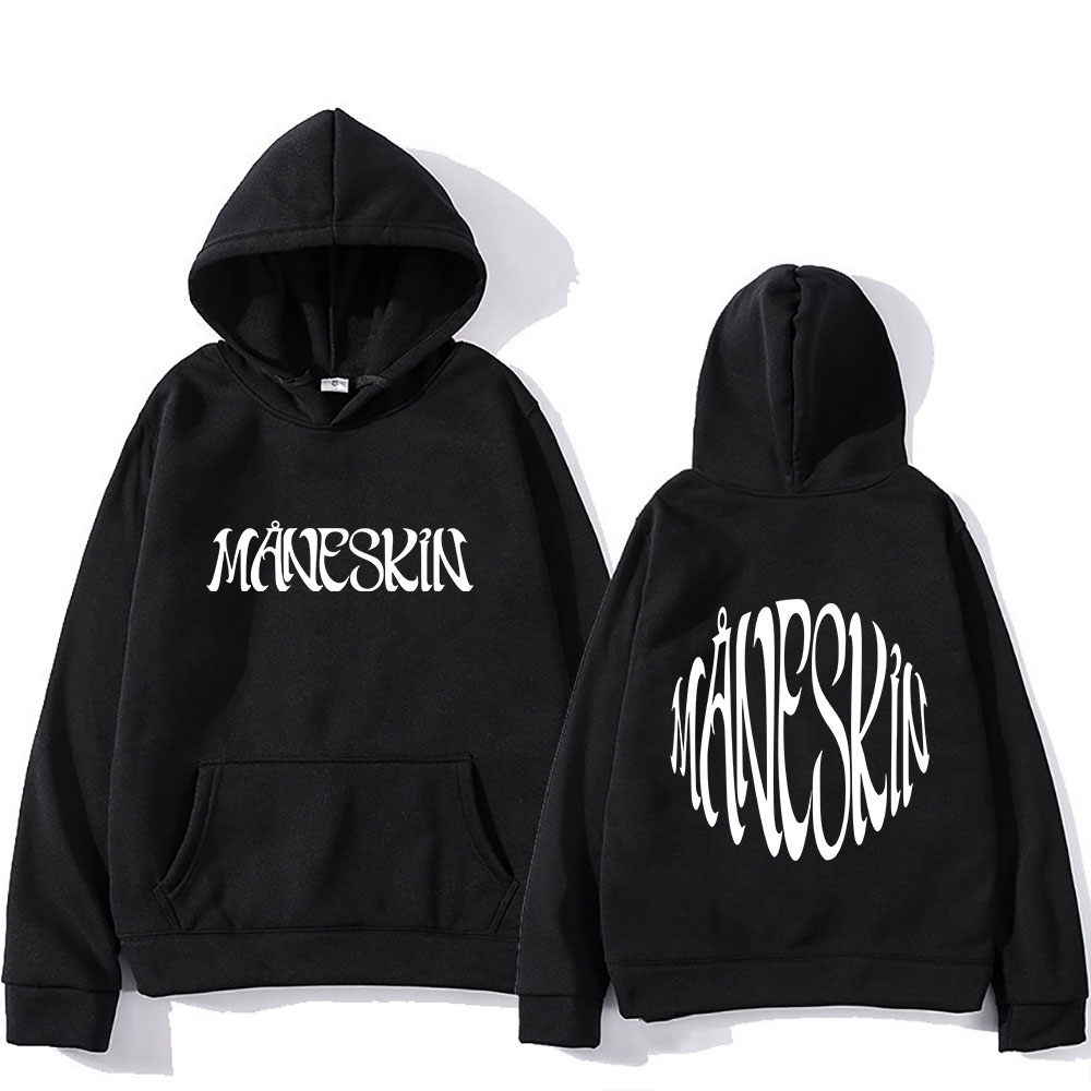 Winter Clothing Aesthetic - Grunge Bank Maneskin Hoodies Men/Women Fashion