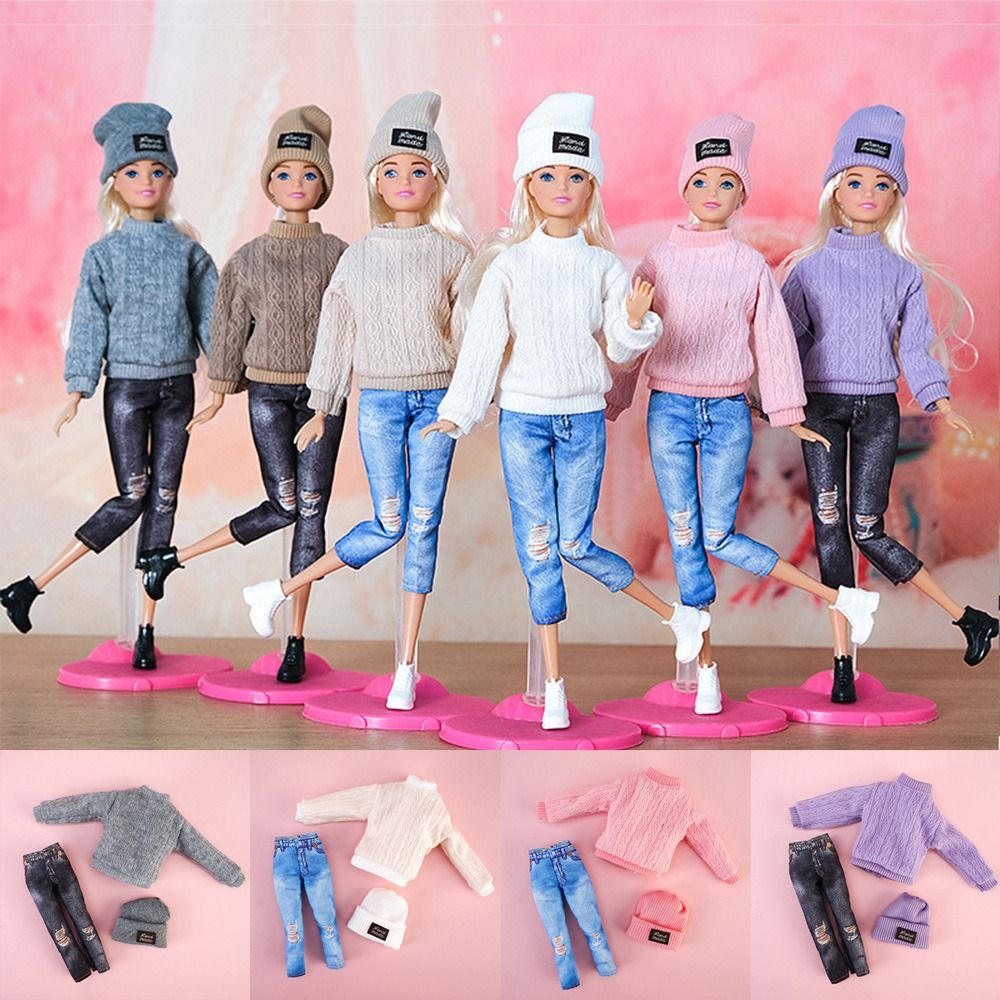 Winter Wear Clothes - 1 Set 30cm Accessories DIY Casual