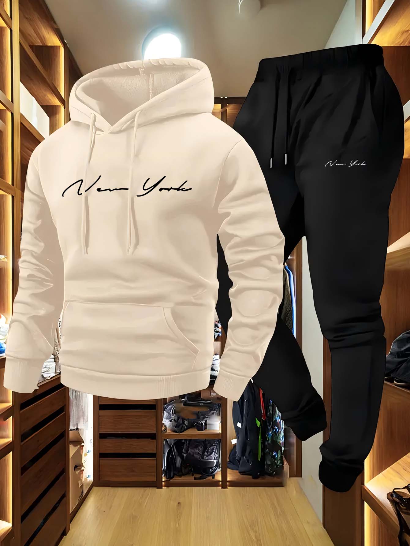 Winter Wear Clothes - 2026 New York Themed Men's Soft