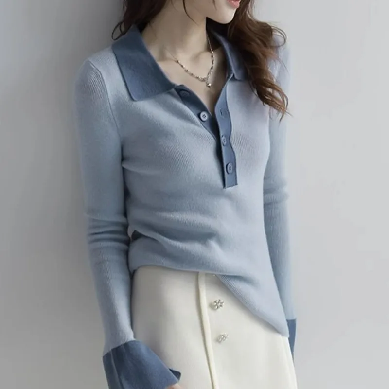 Winter Clothing Trends 2025 Women'S - Woman Tshirt With Collar Autumn Winter