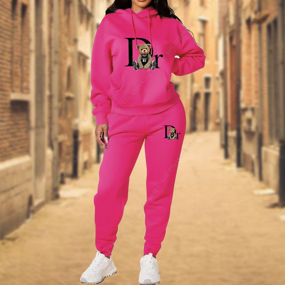 Winter Wear Clothes - Women's TrackSuit Aesthetic Designer Clothes High