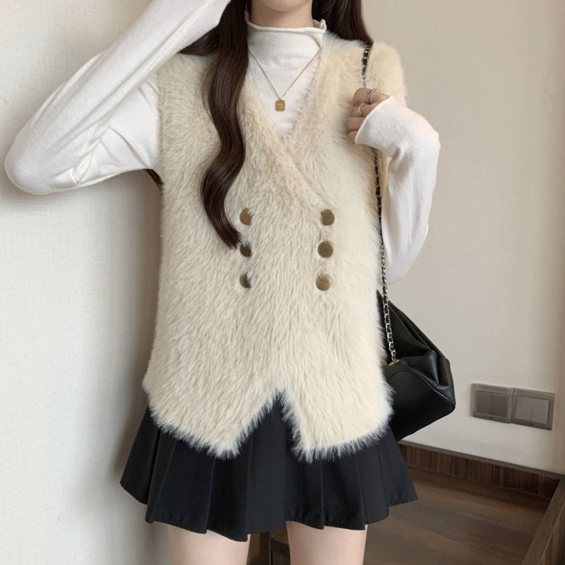 Knit Vests For Women Cardigan  - Winter Clothing Trends 2025 Women'S recension och pris