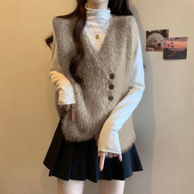 Knit Vests For Women Cardigan  - Winter Clothing Trends 2025 Women'S recension och pris
