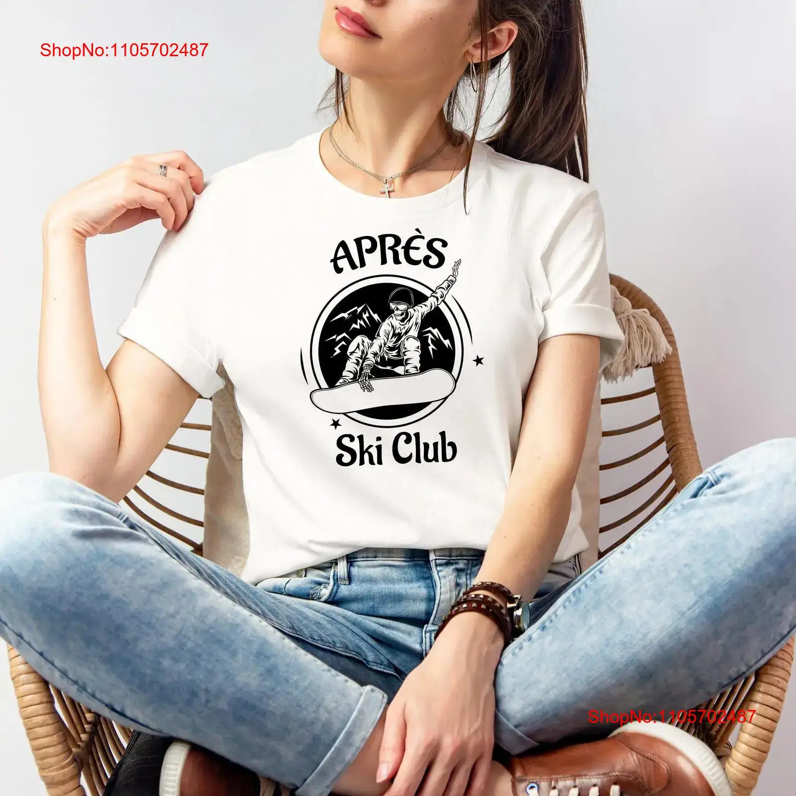 Apres Ski Club SweaT T Shirt L - Winter Clothing Ideas recension och pris