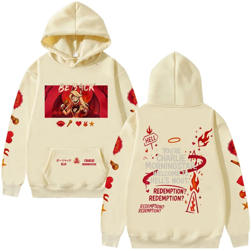Hazbin Hotel Oversized Unisex  - Winter Clothing Ideas recension och pris