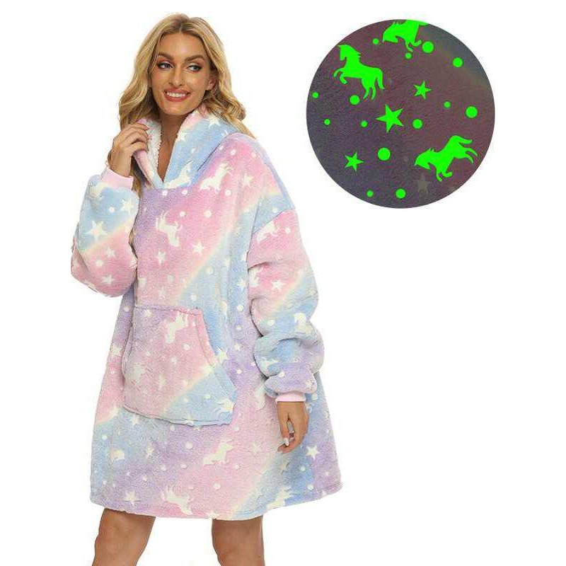 Women Fleece Lined Thickened H - Fleece Hoodie Lined recension och pris