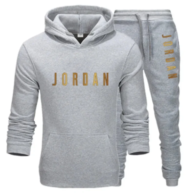 Men's printed sports suit hood - Winter Wear Clothes recension och pris