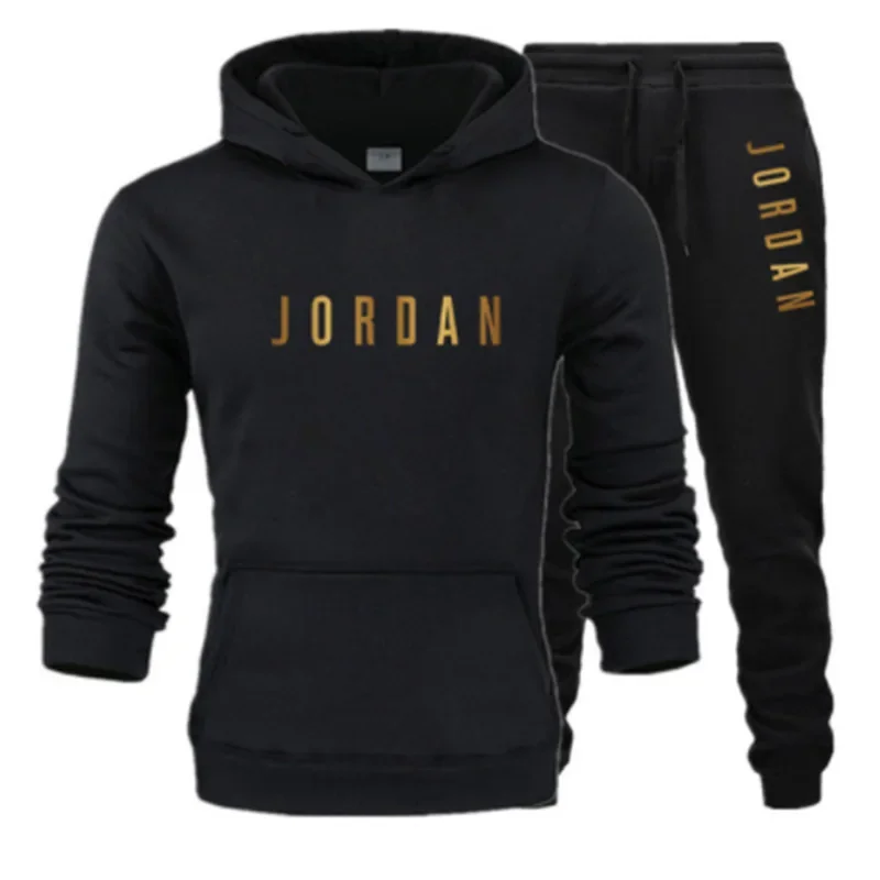 Men's printed sports suit hood - Winter Wear Clothes recension och pris