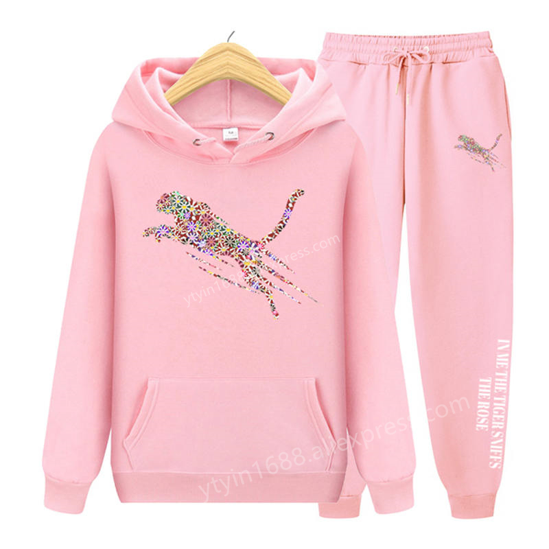 Womens TrackSuit  Aesthetic Sw - Fleece Hoodie Lined recension och pris
