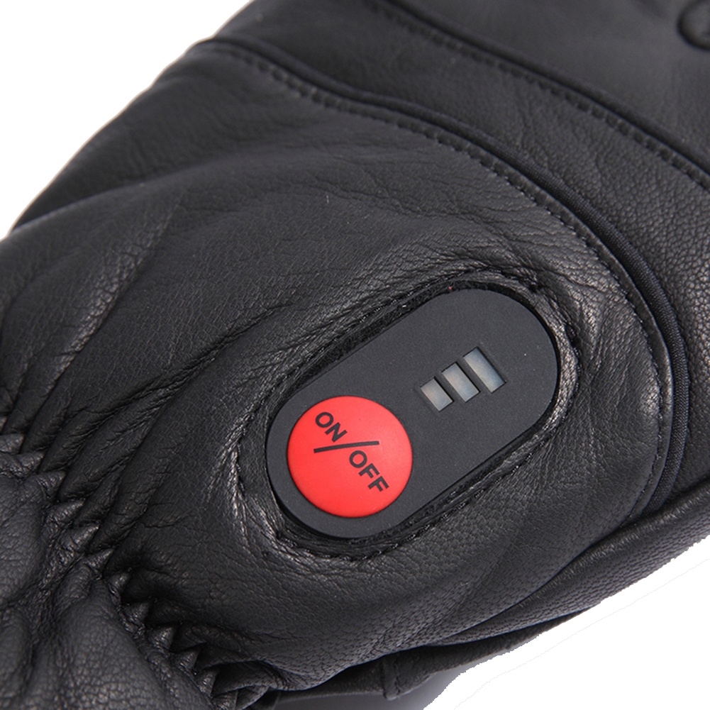 Heated Leather Gloves Men Wome - Heated Gloves Electric recension och pris