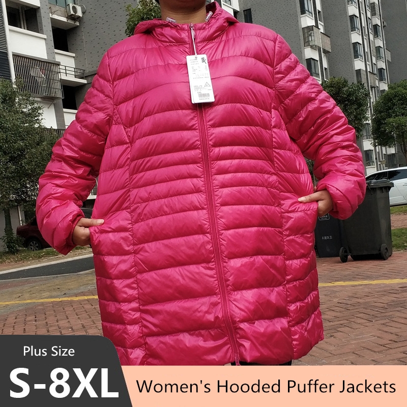 Plus Size 5XL 6XL 7XL Women's  - Winter Clothing Design recension och pris