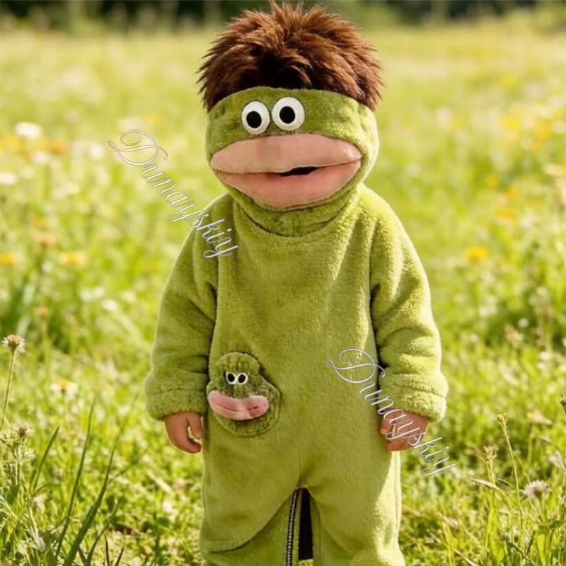 Halloween Funny Children Purpl - Fleece Hoodie Lined recension och pris