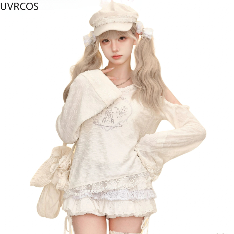 Kawaii Sweet Lolita Style Skir - Winter Wear Clothes recension och pris