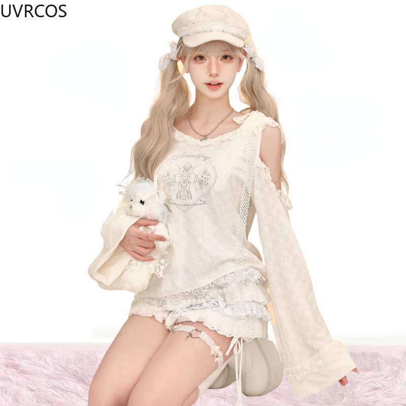 Kawaii Sweet Lolita Style Skir - Winter Wear Clothes recension och pris