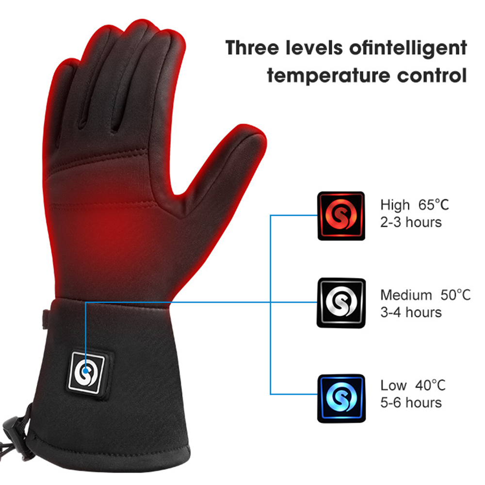 Snow Deer S18 Winter Heated Gl - Heated Gloves Electric recension och pris