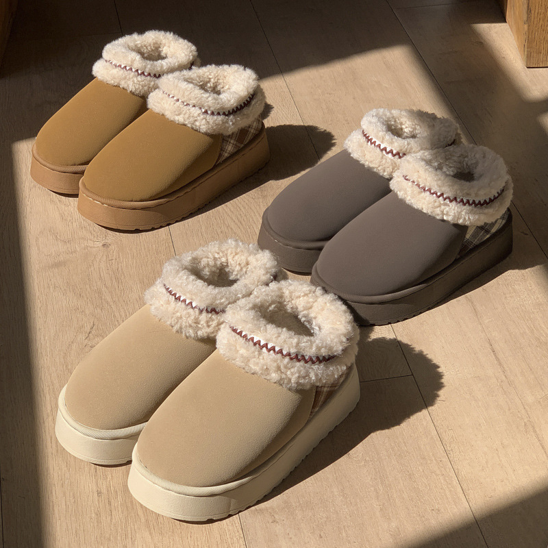 2026 Platform Fluffy Slippers  - Winter Cloth recension och pris