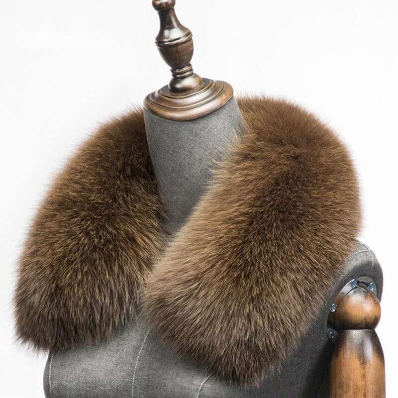 Winter Natural Fox Fur Scarf S - Winter Clothing Design recension och pris