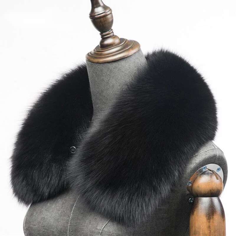 Winter Natural Fox Fur Scarf S - Winter Clothing Design recension och pris