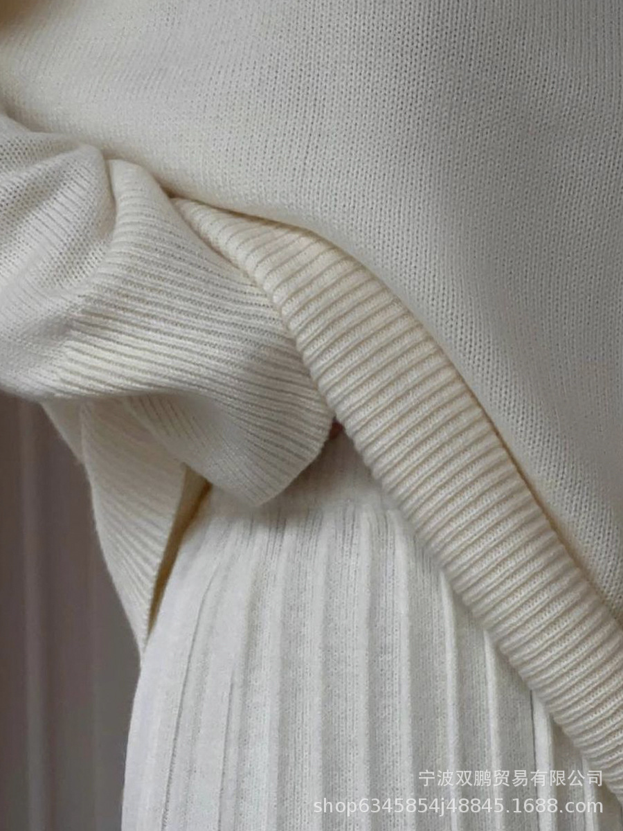 Autumn Solid Color O-neck Swea - Winter Clothing Color recension och pris