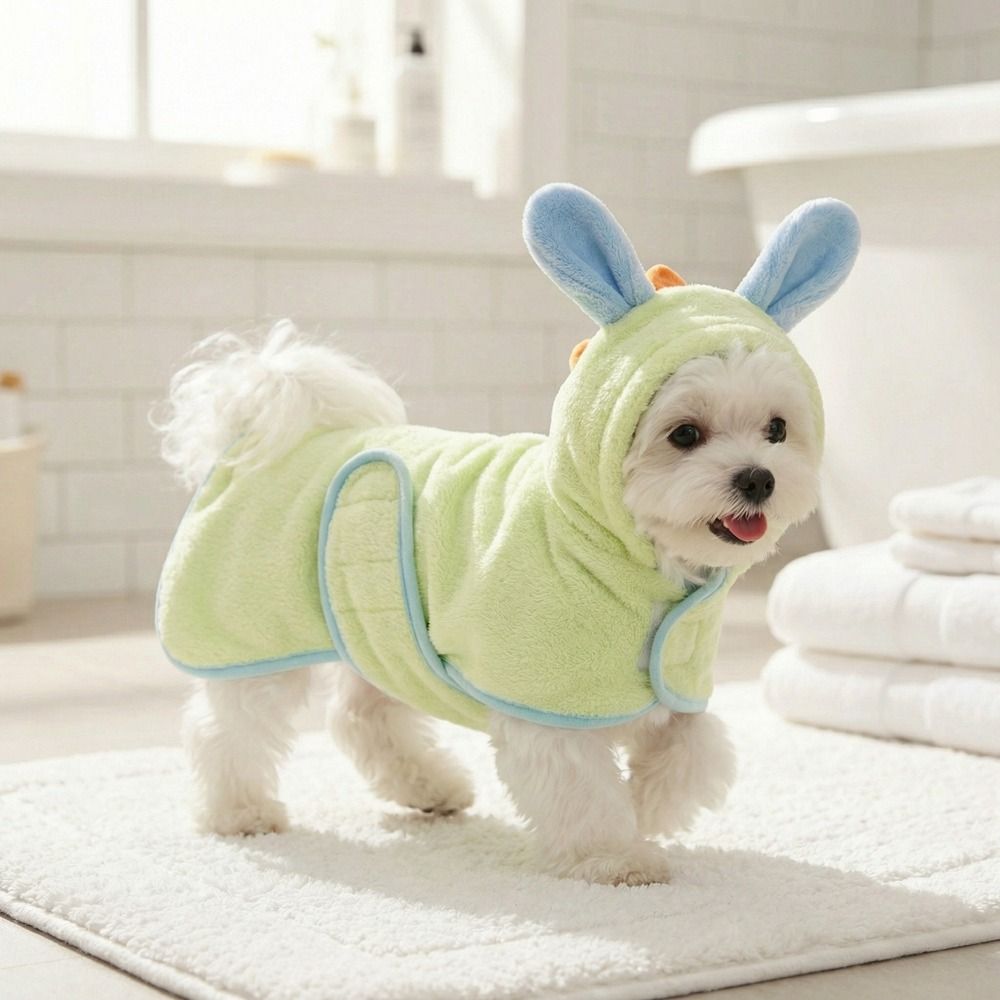 Super Absorbent Dog Hooded Bat - Fleece Hoodie Lined recension och pris