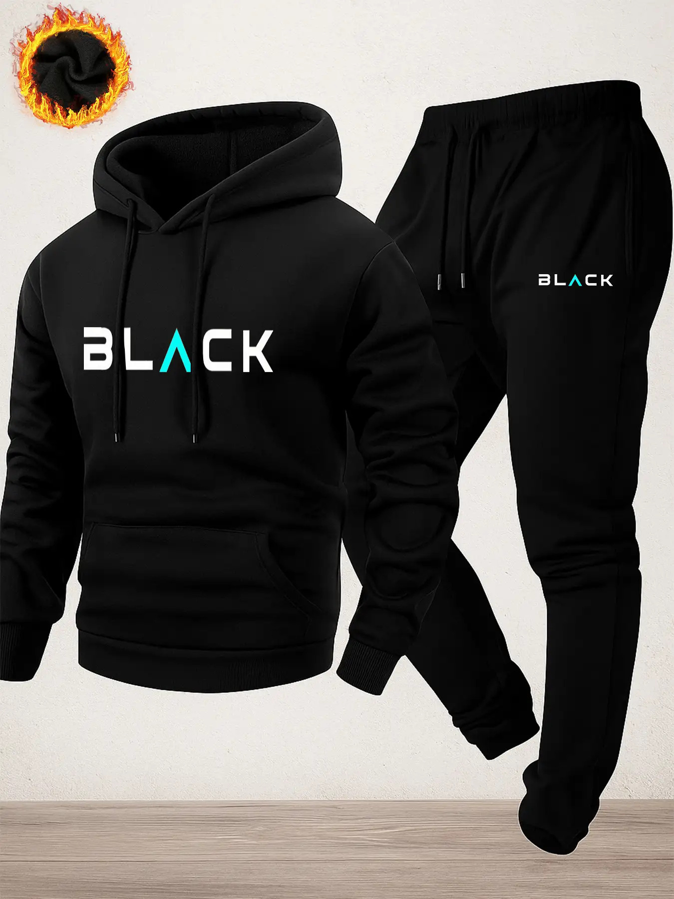 Autumn Winter Men Hoodie Track - Fleece Hoodie Lined recension och pris