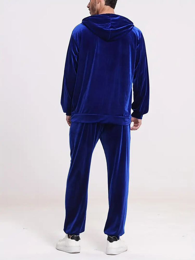 Fashion Solid Color Velvet Two - Winter Clothing Color recension och pris