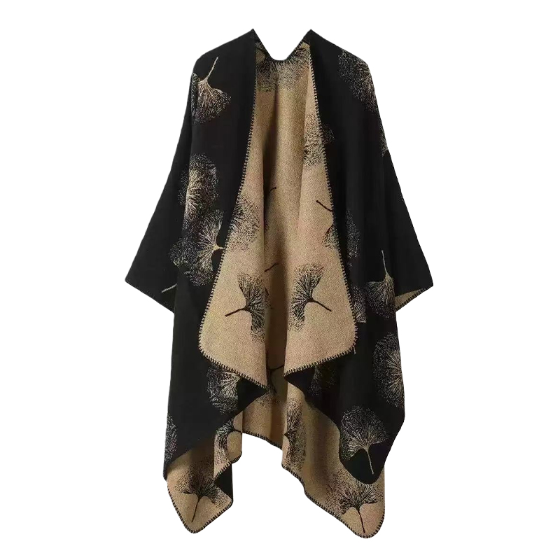 Printed Knitted Shawl for Wome - Winter Clothing Ideas recension och pris