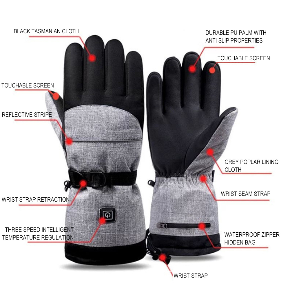 1Pair Hand Warmer Thermal Elec - Heated Gloves Electric recension och pris