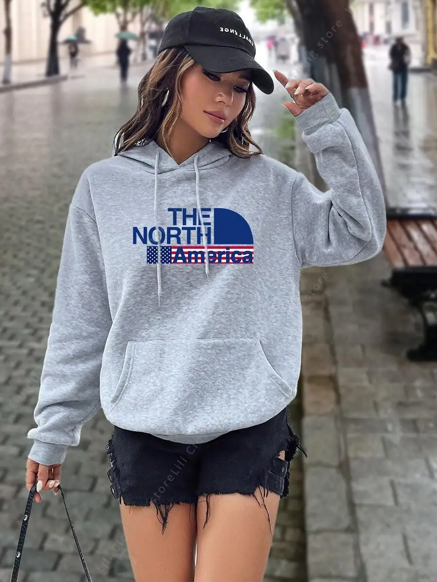 Womens Hoodies Graphic Letter  - Winter Clothing Aesthetic recension och pris
