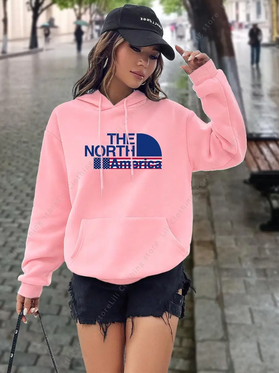 Womens Hoodies Graphic Letter  - Winter Clothing Aesthetic recension och pris