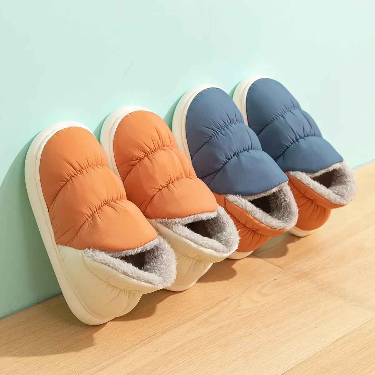 Women Men Slippers Winter Down - Winter Cloth recension och pris