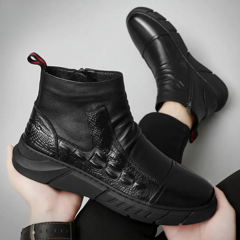 Men's High Top Boots with Wool - Winter Cloth recension och pris