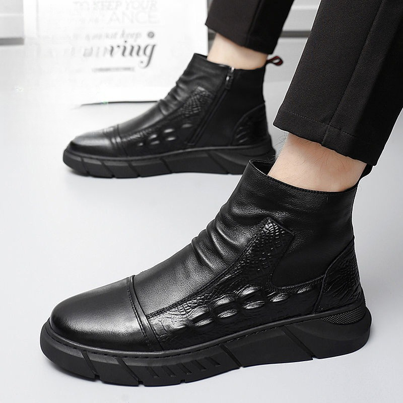 Men's High Top Boots with Wool - Winter Cloth recension och pris