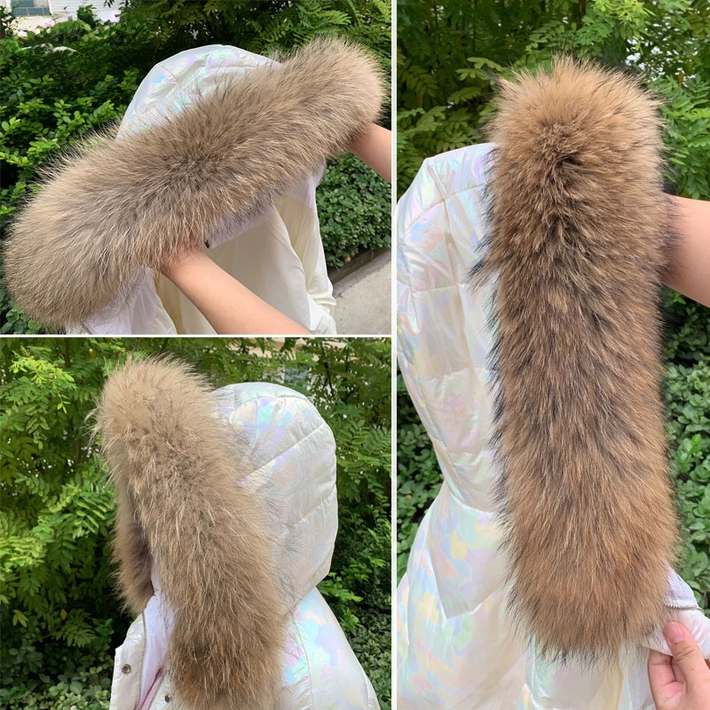 Real Fur Collar for Coat Parka - Winter Clothing Design recension och pris