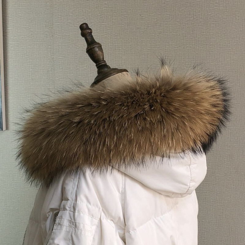 Real Fur Collar for Coat Parka - Winter Clothing Design recension och pris