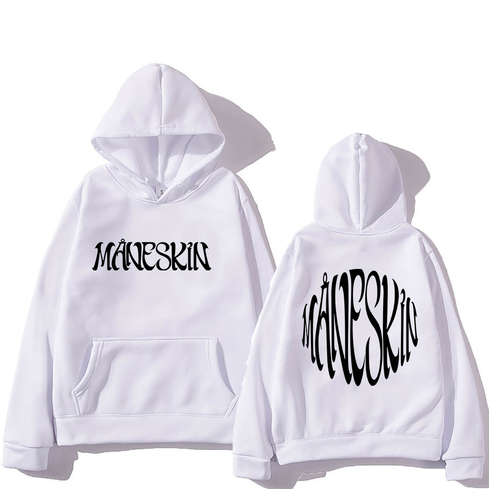 Grunge Bank Maneskin Hoodies M - Winter Clothing Aesthetic recension och pris
