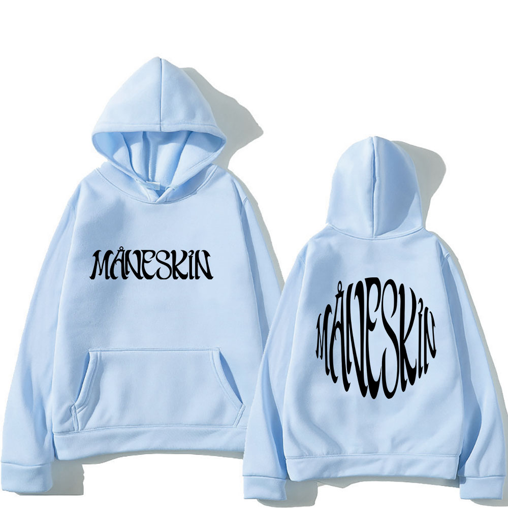 Grunge Bank Maneskin Hoodies M - Winter Clothing Aesthetic recension och pris