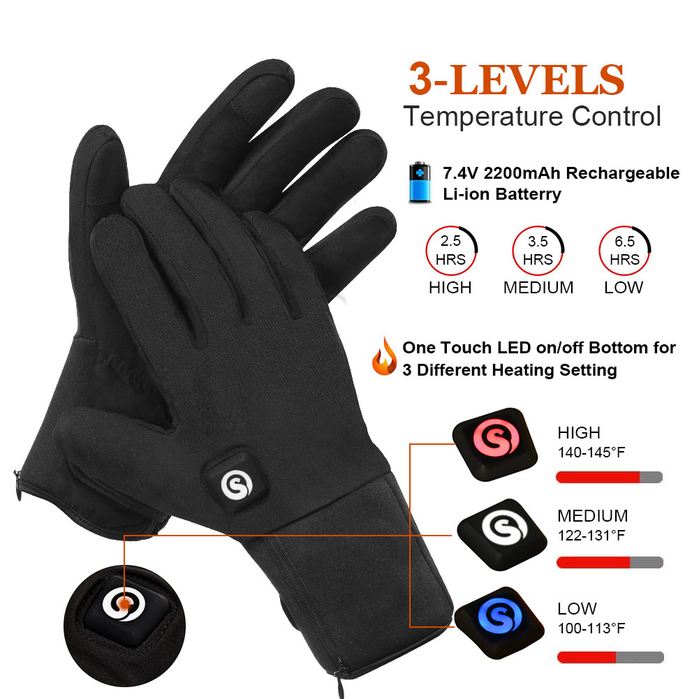 Winter Electric Heated Gloves  - Heated Gloves Electric recension och pris