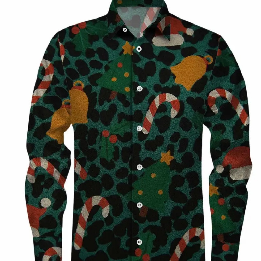 Men's Long-Sleeved Christmas P - Winter Clothing Ideas recension och pris