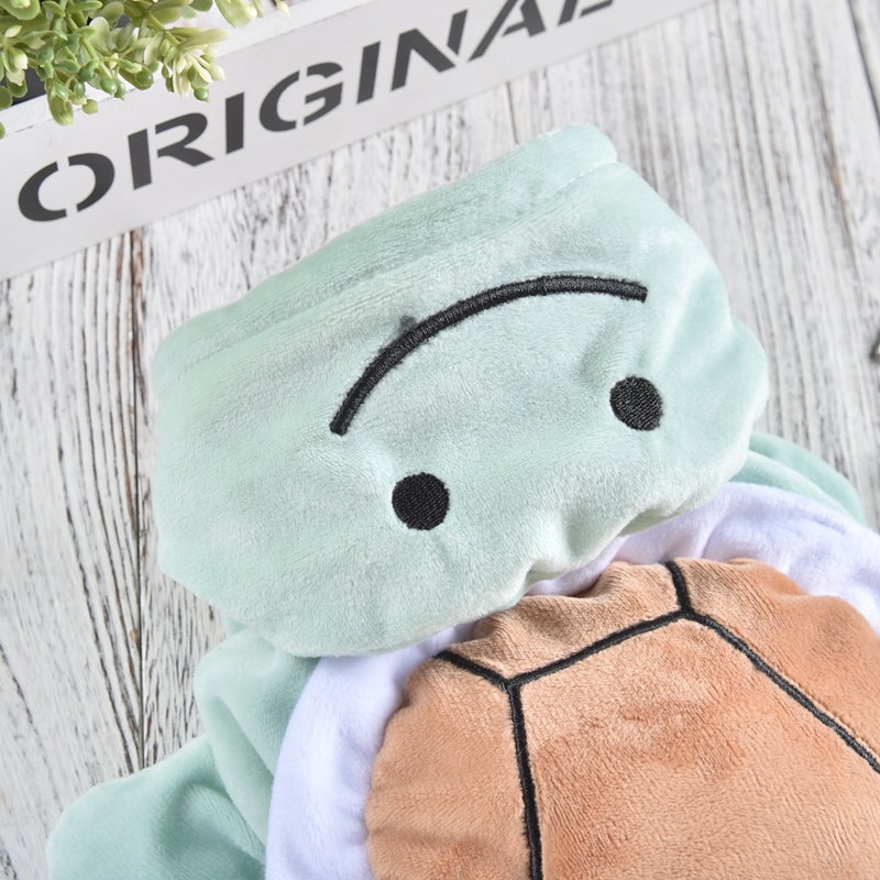 Green Happy Turtle Halloween P - Fleece Hoodie Lined recension och pris