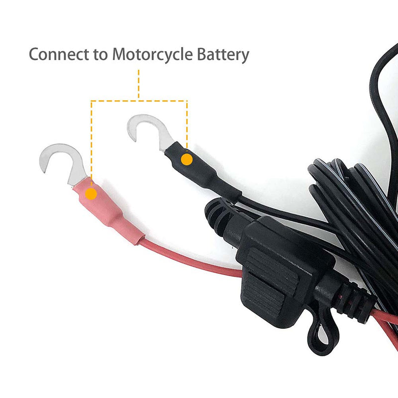 12V Motorcycle/Car Power Cable - Heated Gloves Electric recension och pris