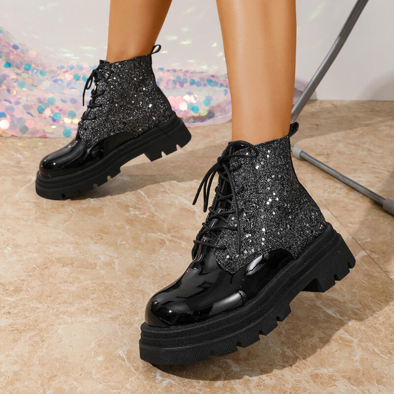 Luxury Silver Glitter Thick Bo - Winter Cloth recension och pris