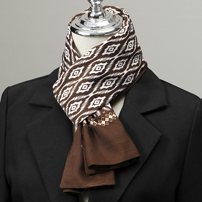 Men's Scarf Imitation Silk Nec - Winter Wear Clothes recension och pris