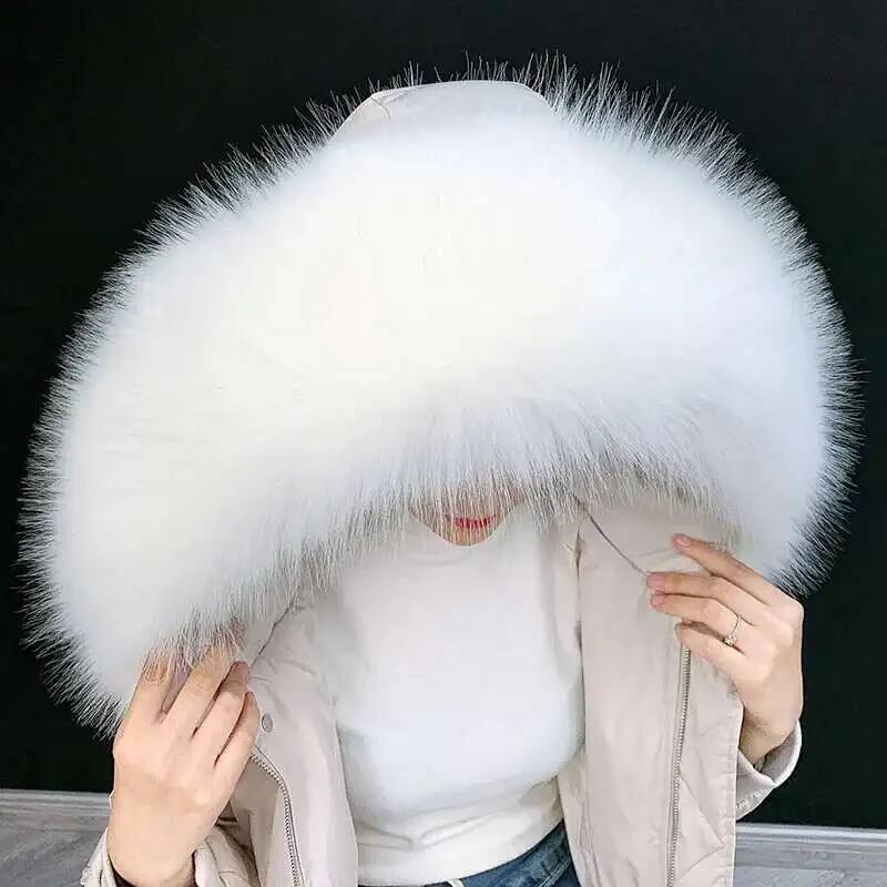 Detachable Faux Fur Collar Ext - Winter Clothing Design recension och pris