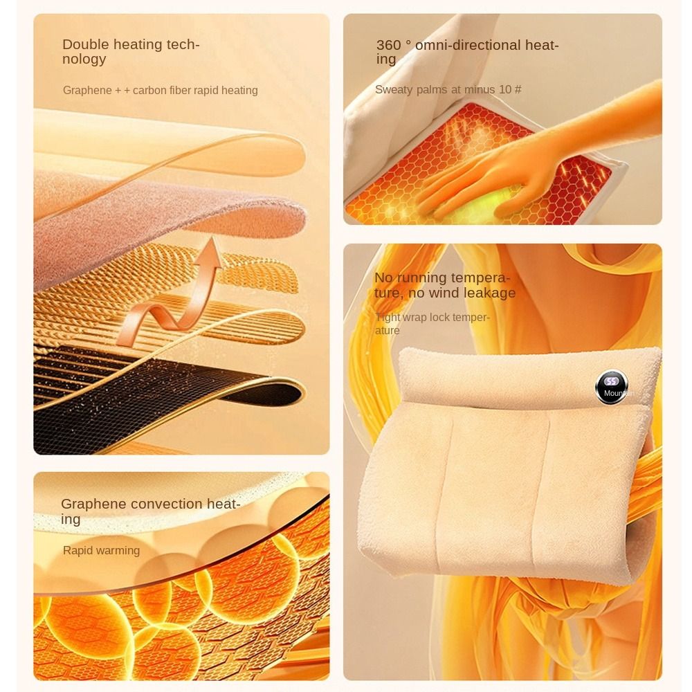USB Heated Electric Hand Warme - Heated Gloves Electric recension och pris