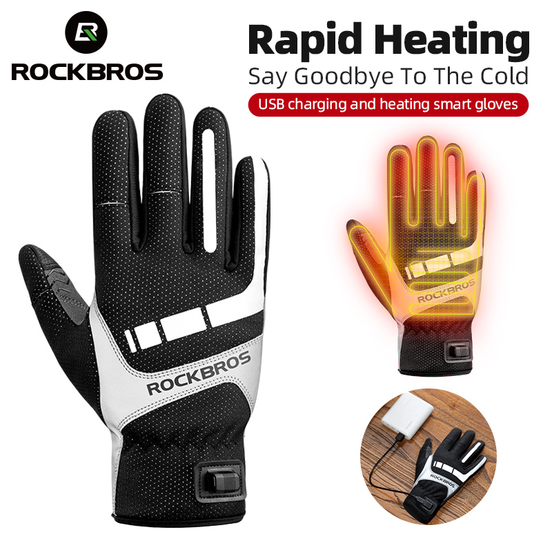 ROCKBROS Heated Winter Glove C - Heated Gloves Electric recension och pris