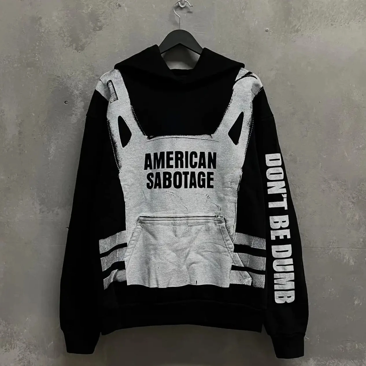 Sabotage Hoodies Grunge Parody - Winter Clothing Ideas recension och pris