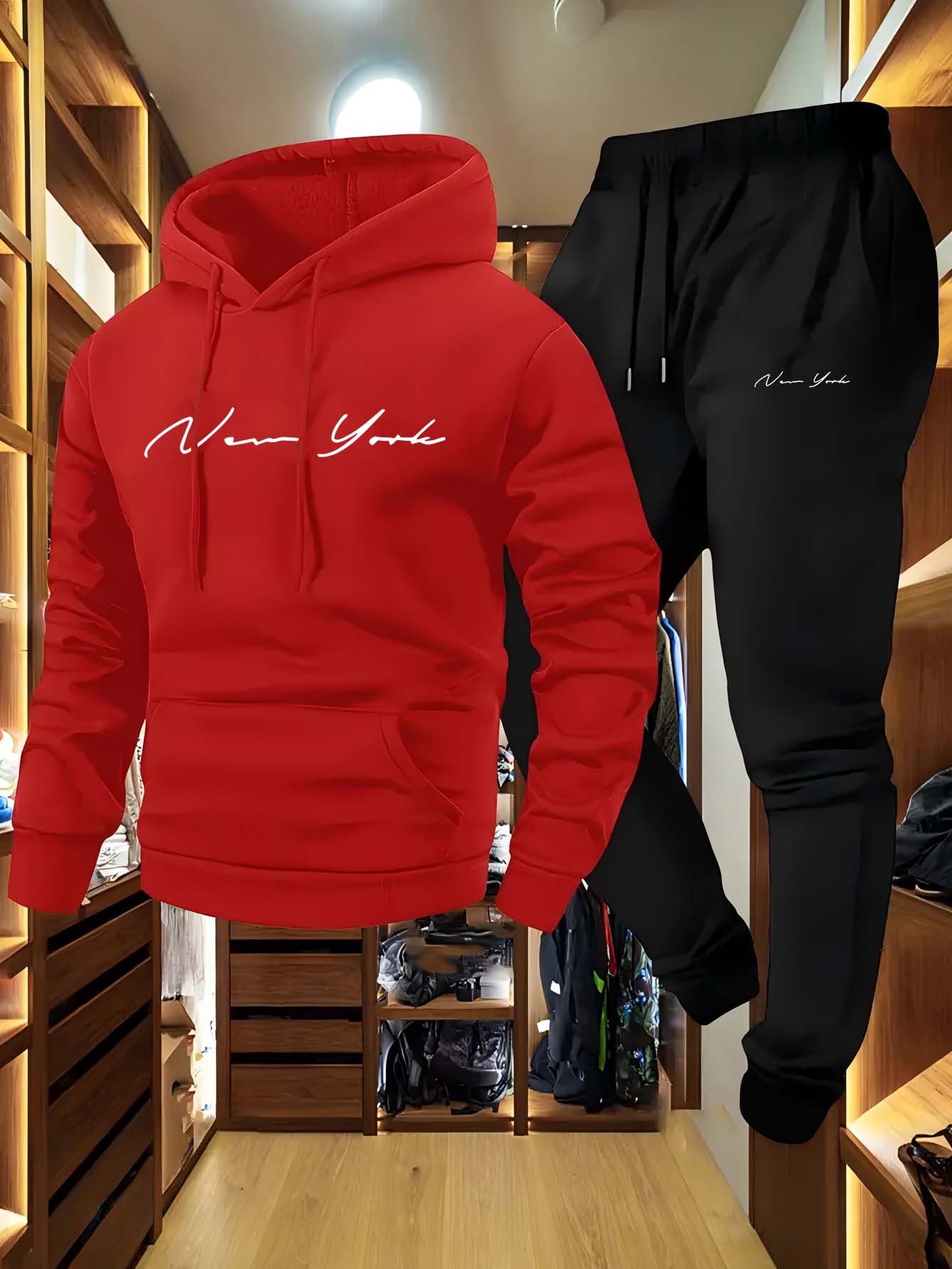 2026 New York Themed Men's Sof - Winter Wear Clothes recension och pris