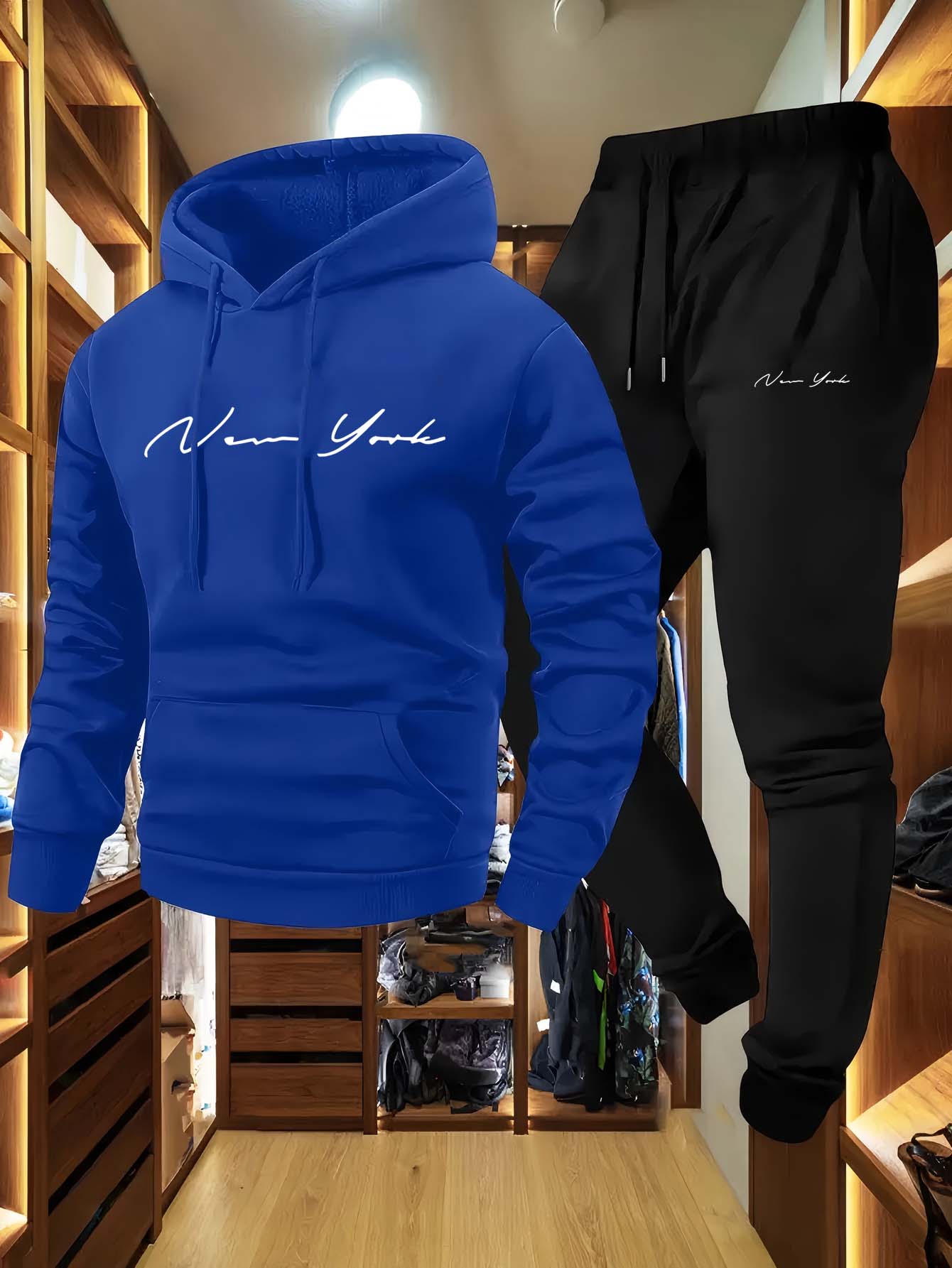 2026 New York Themed Men's Sof - Winter Wear Clothes recension och pris