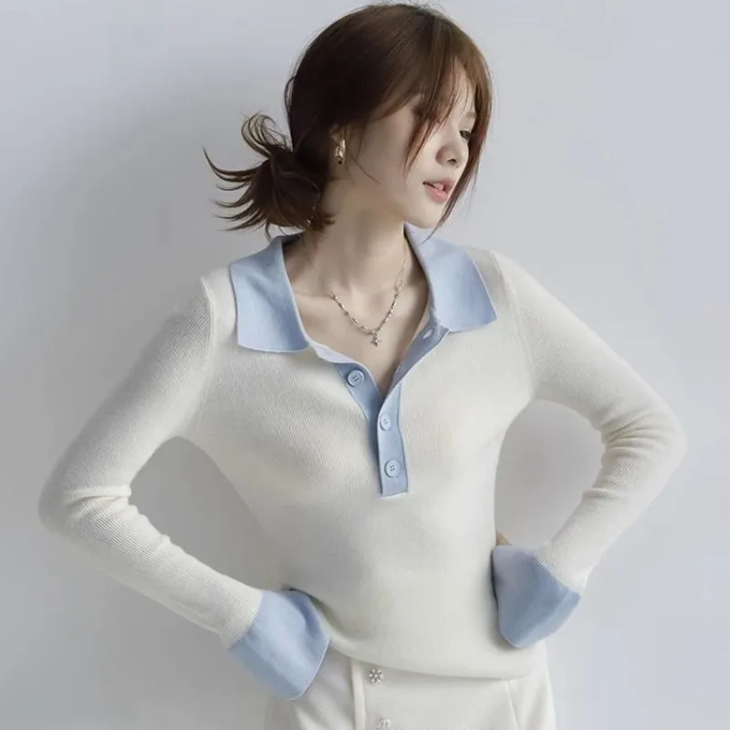 Woman Tshirt With Collar Autum - Winter Clothing Trends 2025 Women'S recension och pris